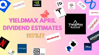 Yieldmax ETFs April Dividend Estimates (TSLY, MSTY, AMDY, etc.)