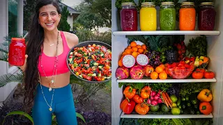 WHAT I ATE TODAY + Nama Juicer Giveaway | Easy Raw Vegan Recipes