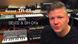 How to setup tr-8S trigger out for multisequencing