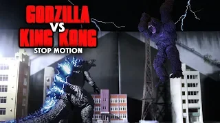 Godzilla vs King Kong Stop Motion