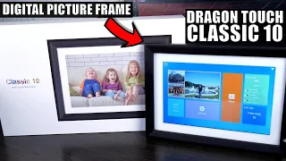 Dragon Touch Classic 10 REVIEW: Wi-Fi Digital Picture Frame 2020