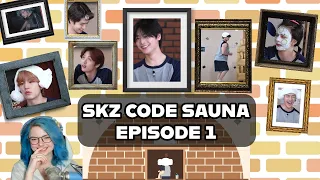 REACTION to SKZ 사우나 (SKZ SAUNA) #1｜[SKZ CODE] Ep.37