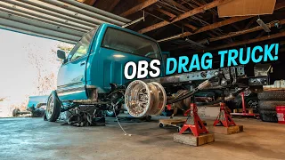 Turbo OBS Drag Truck Build Gets a Ford 9" & CALTRACS!