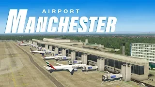 Airport Manchester – XPlane 11 | Official Trailer | Aerosoft