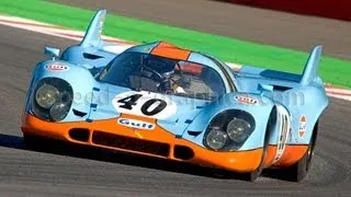 Porsche 917, the Ultimate Racecar ever! Warm-up, and Crash!!