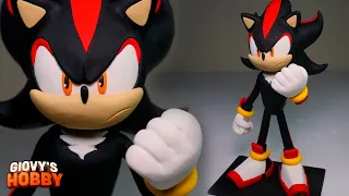 SHADOW SCULPTURE! (from Sonic) ➤ Polymer Clay Tutorial Giovy Hobby
