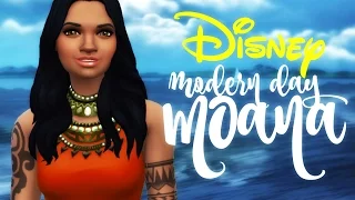 The Sims 4 - Moana - Modern Day Disney - | Create a Sim