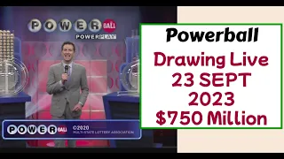 Powerball Drawing live today 2023 September 23 - Powerball results today