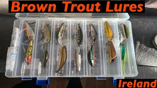 What’s in my Trout lure box for a days spinning and trolling