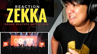 REACTION | ZEKKA | Grand Beatbox Battle 2019 | Solo Elimination