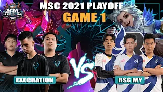 CH4KMAMBA GROCK SHOW | EXE vs RSG MY GAME 1 | MSC 2021