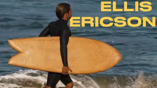 Ellis Ericson Riding A Steve Lis Fish at Malibu