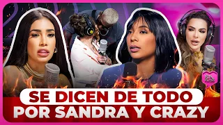 CARO BRITO Y FOGÓN TV SE DICEN DE TODO AL AIRE POR SANDRA Y CRAZY