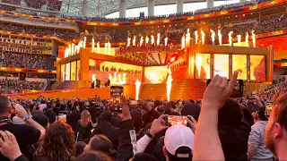 EDGE ENTRANCE AT WRESTLEMANIA 39 LIVE CROWD REACTIONS #brood #wrestlemania #wwe