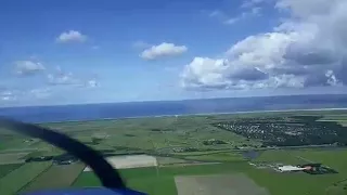 Landing Texel Airport