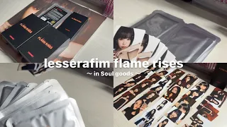 《lesserafimグッズ開封》flamerises/lesserafimグッズ開封/asmr風/bgm有/雑談