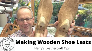 Pt 1. Shoemaking...Making Wooden Shoe Lasts, Shoe Forms, By Hand.