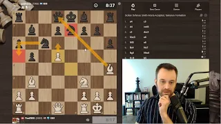 One Mistake in the Smith-Morra Gambit can be Fatal | Climbing the Rating Ladder vs. 1966