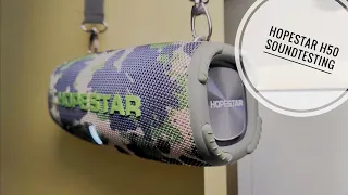 HOPESTAR H50 - Soundtesting "Lack In Bass?!"