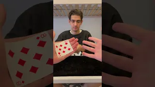 IMPOSSIBLE CARD TRICK 😱😳@HakanYalcintas