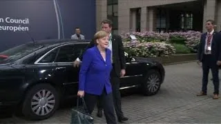 European summit: images of the arrivals