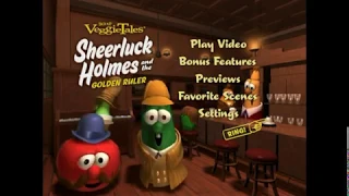 Veggietales: Sheerluck Holmes and the Golden Ruler - DVD Menu Walkthrough