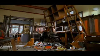 Garfield (2004)   Garfield accidentally destroys the house