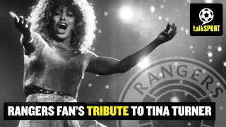 SIMPLY THE BEST! 🙏 This Rangers fan sings his tribute to Tina Turner live on talkSPORT ❤️