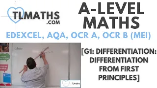 A-Level Maths: G1-11 [Differentiation: Differentiation From First Principles]