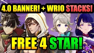 Upcoming FONTAINE Banners!+ WRIOTHESLEY 4.3! & FREE 4 STAR! | Genshin Impact