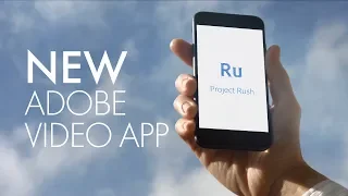 New Adobe Mobile Video App PROJECT RUSH Review on iPhone (IBC 2018)