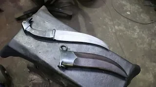 Forging a Persian dagger, the complete movie.