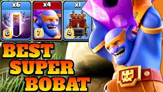 Best Super Bowler & Bat Spell Th15 Attack Strategy!! 4 Super Bowler + 6 Bat Spell - Clash of Clans