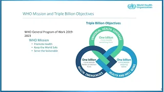 7th GPQS 2022: Dr. Rogério Gaspar talks about 'WHO Mission and triple billion objectives'