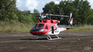 UH-1n Scale RC Slow motion.