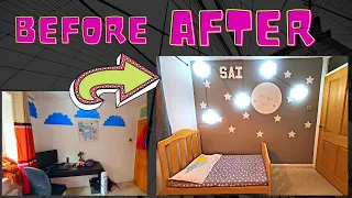 Kids Room Makeover with Ikea Hacks and Ideas! Kids Room Decorating Ideas in UK 2021! Cheap and easy!