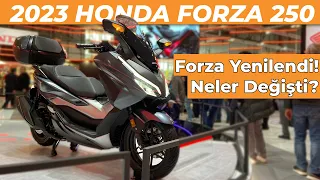 2023 Honda Forza 250 Ön İnceleme | EICMA 2022 Honda Standı