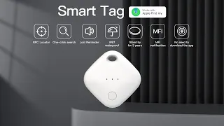 RSH New Smart Tag iTag08 Plus, IP67 Waterproof, 3-year Battery Life, Work with Apple Find My (MFi)