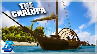 LAUNCHING OUR FIRST SHIP...MODDED SHIP..THE Chalupa! - Atlas Gameplay - PvP - Part 3 (2022)