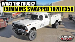 Cummins Swapped 1970 F350 Crew Cab! What The Truck? | Ford Era