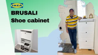 IKEA Brusali Shoe Cabinet - Assembly Instructions - Review (Brusali assembly)
