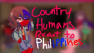 Countryhumans react to Philippines || Request! || Muted some audio due to copyright!