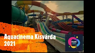 Aquacinema Kisvárda 2021 - összes csúszda