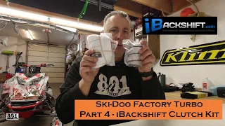 Ski-Doo 850 Factory Turbo Project Freeride Part 4 - iBackshift Clutch Kit Install