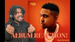 FIRST LISTEN THIS WAS FIRE NAS!!! NAS KING'S DISEASE 2 ALBUM REACTION