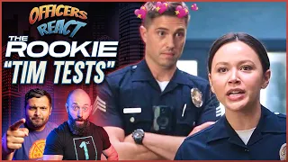 Officers React #31 - The Rookie "Tim Tests" Compilation (Tell us about Chenford!)