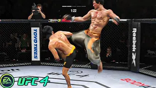 UFC 4 | Bruce Lee VS Marshall Law(TEKKEN) |  EA SPORTS UFC 4