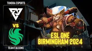 Tundra Esports проти Team Falcons | Гра 2 | ESL One Birmingham 2024 - Playoffs