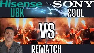 X90L VS U8K Rematch! Which is truly the King of the Mid range ?