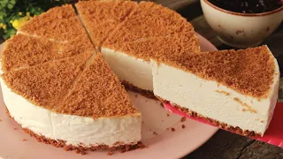 Creamy Cheesecake No Bake Recipe By Chef Hafsa | Hafsas Kitchen